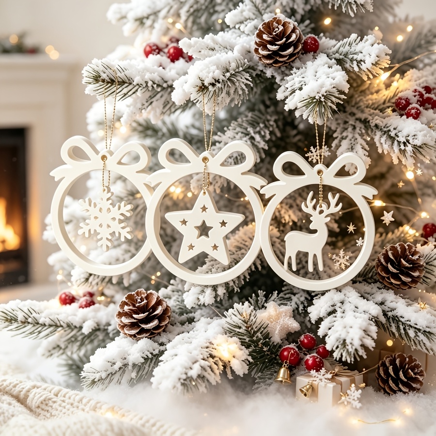 Candle Making Items - 1/3 piece Christmas resin silicone mold