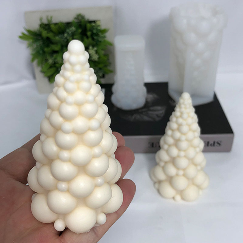 Candle Making Workshop - 3D Bubble Christmas Tree Silicone Candle