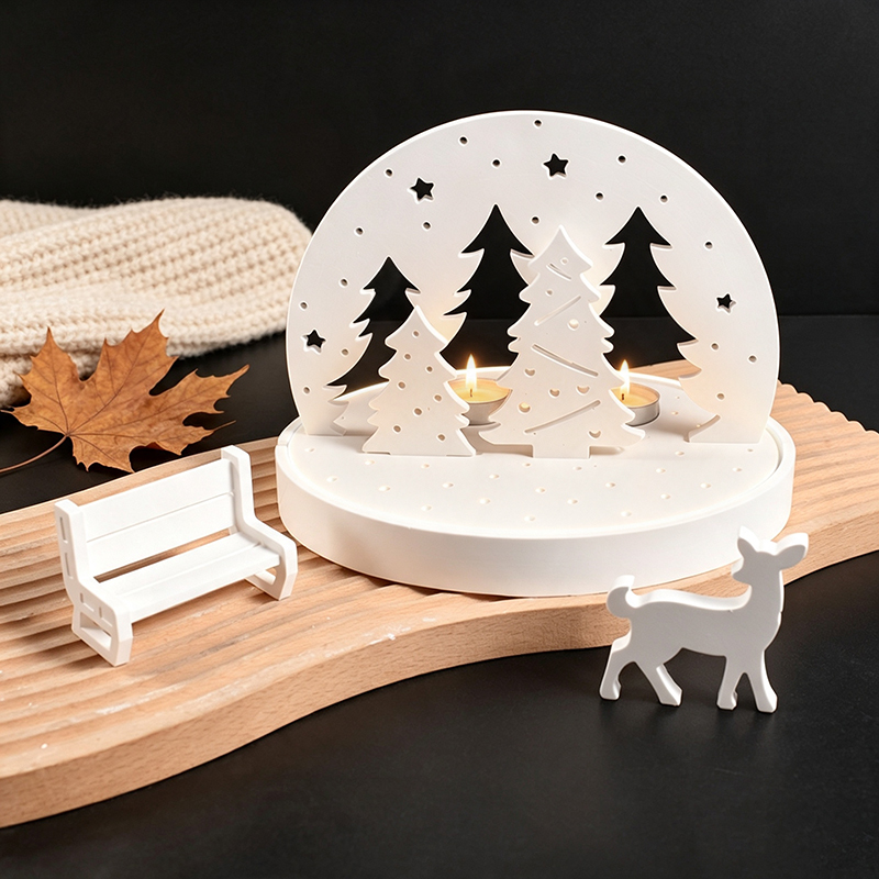Christmas Elk Tealight Candle  - огляд і ціна Candle Making Supplies