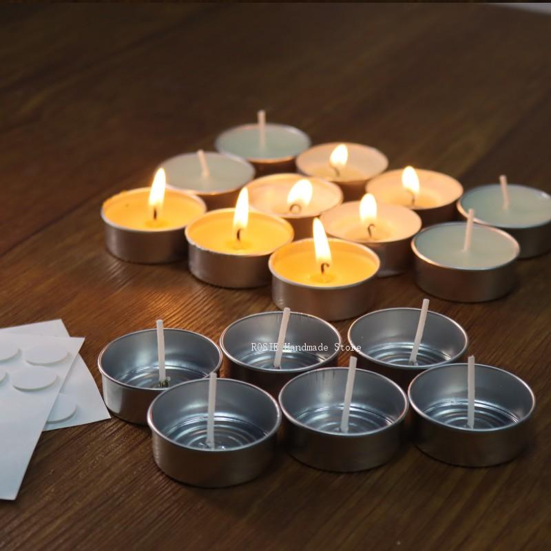 Empty Tea Wax Circular Aluminu - огляд і ціна Candle Making Workshop