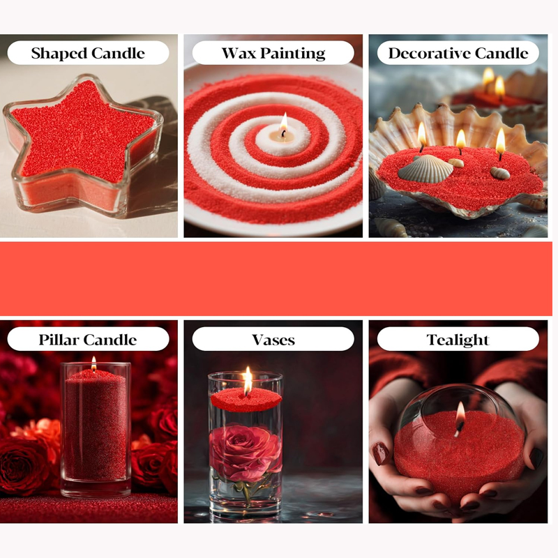 100G Green White Red Sand Pear - огляд і ціна Candle Making Kit