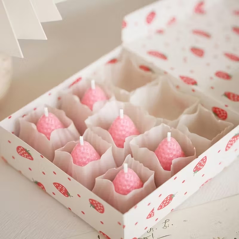 Strawberry Silicone Candle Mol - огляд і ціна Candle Making Items