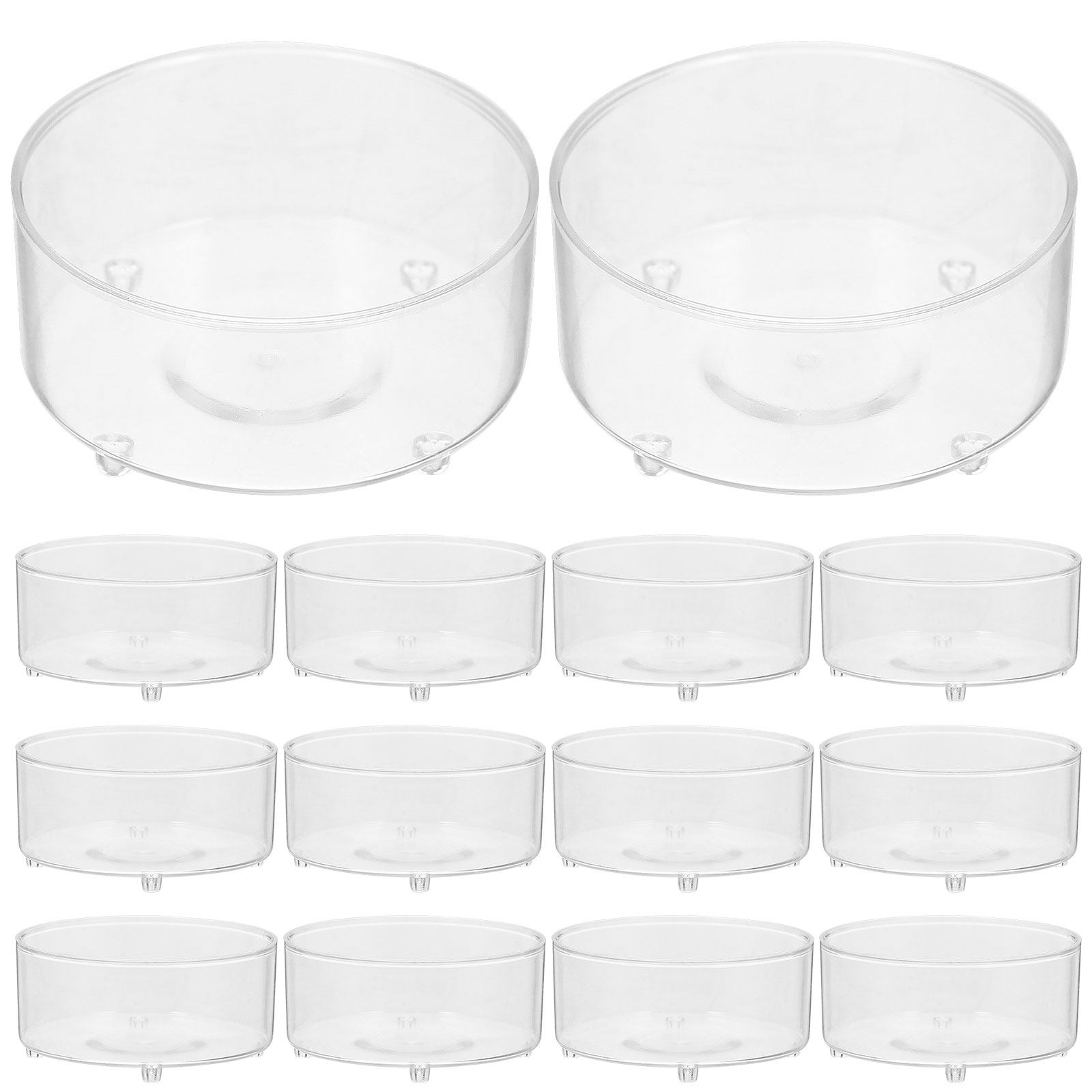 50Pcs Plastic Cups for Tealigh - огляд і ціна Candle Making Supplies