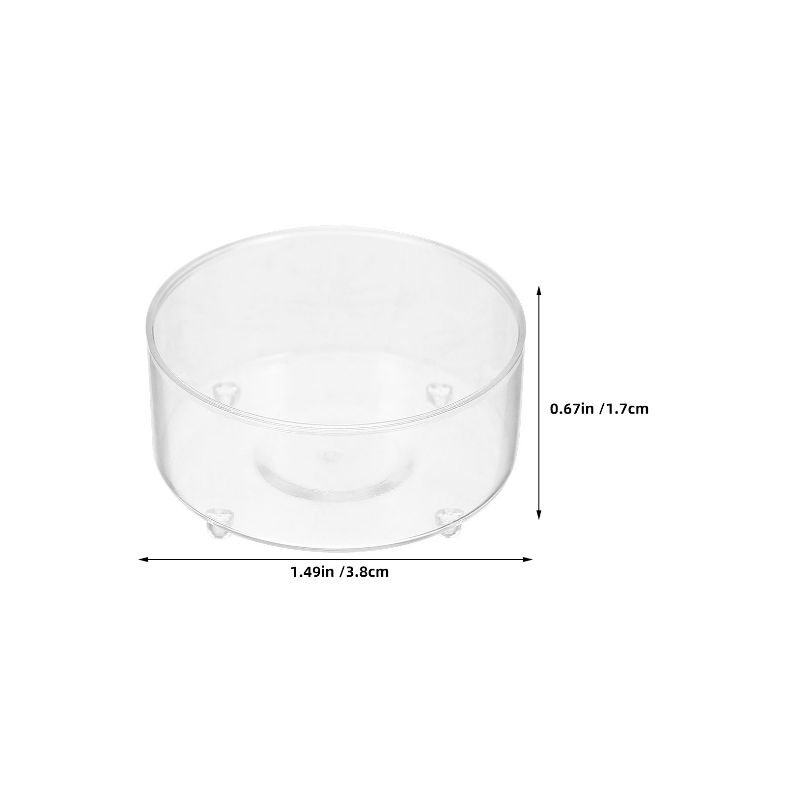 50Pcs Plastic Cups for Tealigh - огляд і ціна Candle Making Supplies