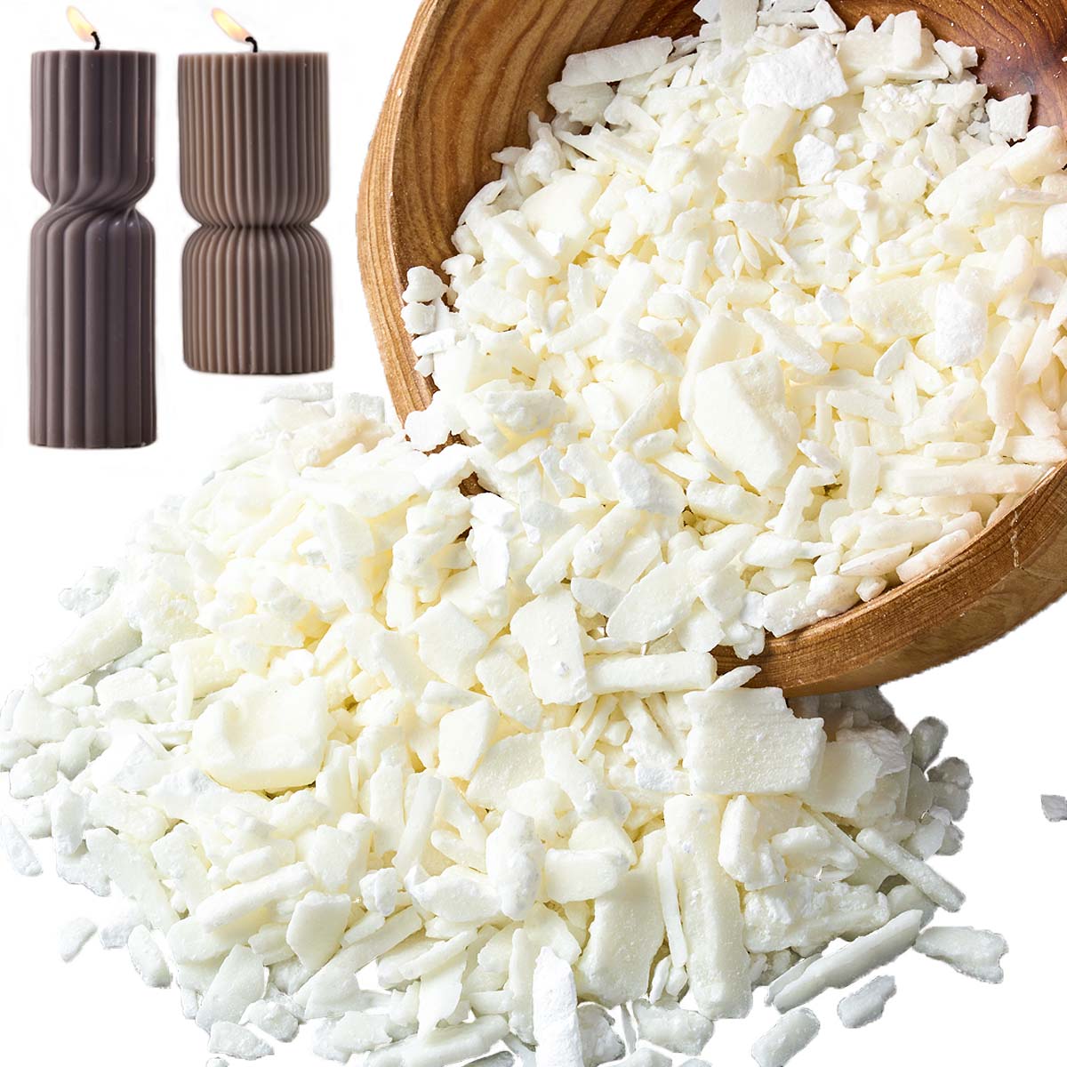 1 Pounds Pure White Soy Wax Fo - огляд і ціна Candle Making Kit