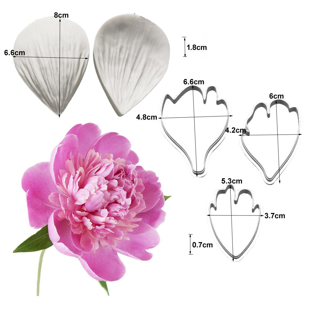 New Peony Silicone Molds&Cutte - огляд і ціна Candle Making Workshop