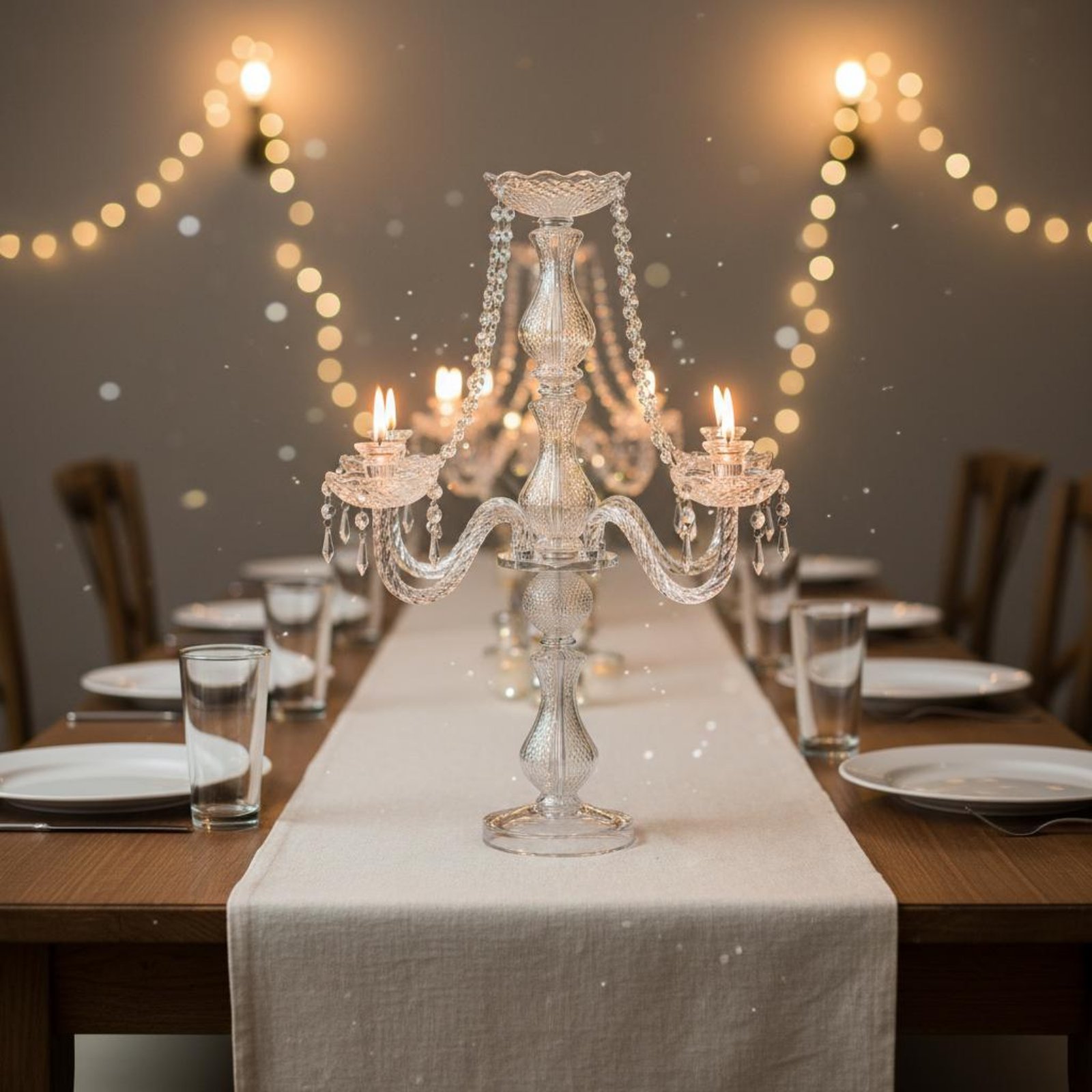 Crystal Candelabra Elegant Wed - огляд і ціна Candle Making Supplies