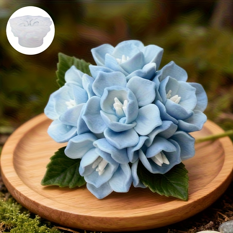 1 Hydrangea Candle Silicone Mo - огляд і ціна Candle Making Items