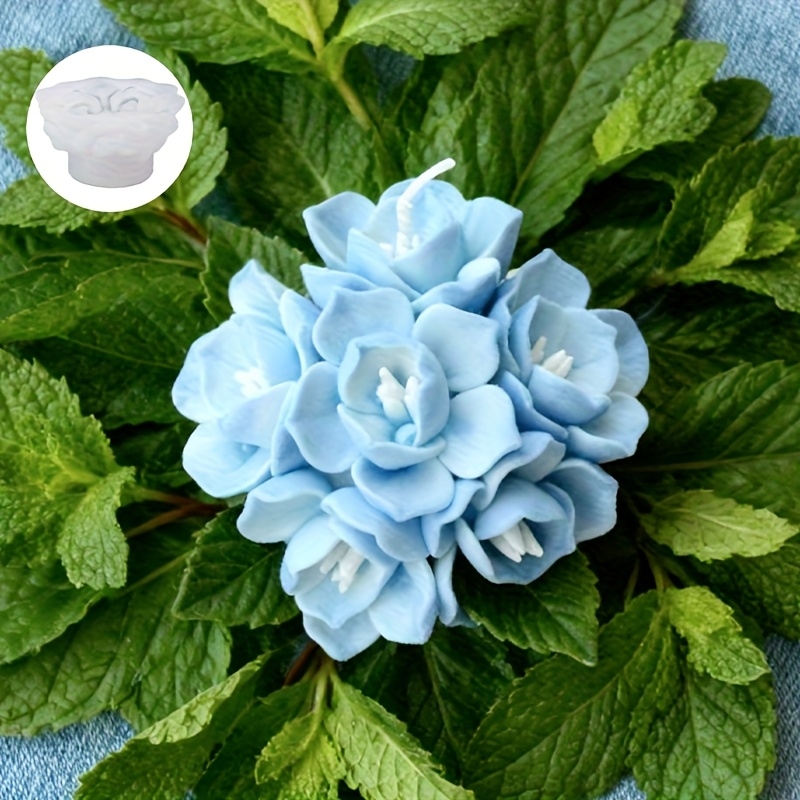 1 Hydrangea Candle Silicone Mo - огляд і ціна Candle Making Items