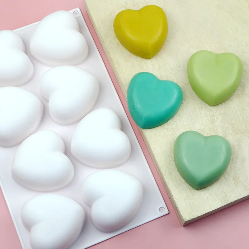 Love Heart Silicone Soap Mold  - огляд і ціна Candle Making Kit