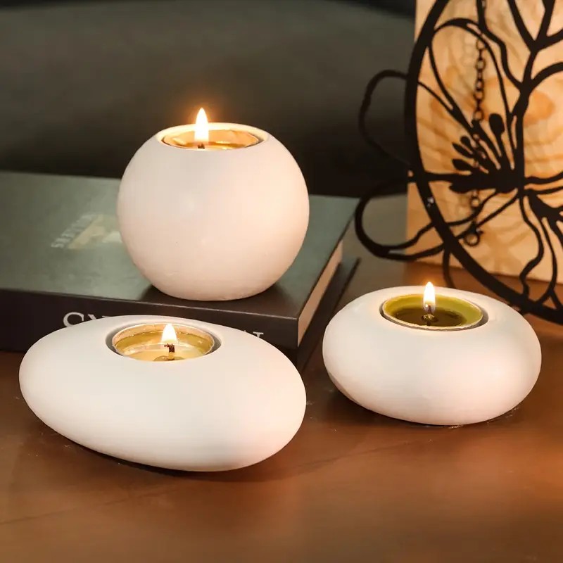 Tealight Candle Holder Resin S - огляд і ціна Candle Making Items