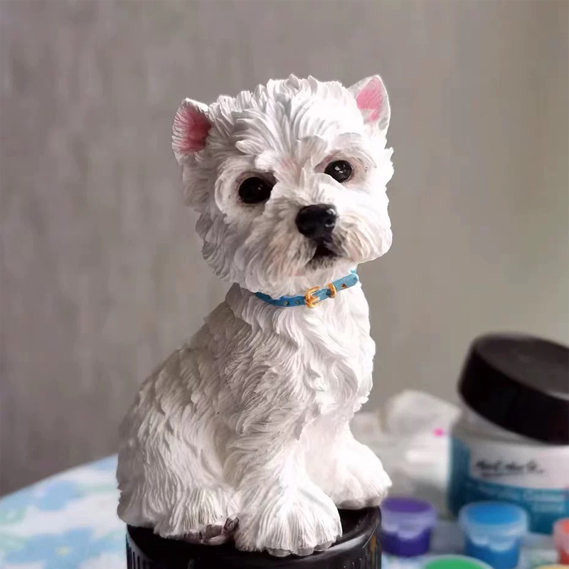 Cute Puppy Dog West Highland T - огляд і ціна Candle Making Yorkshire
