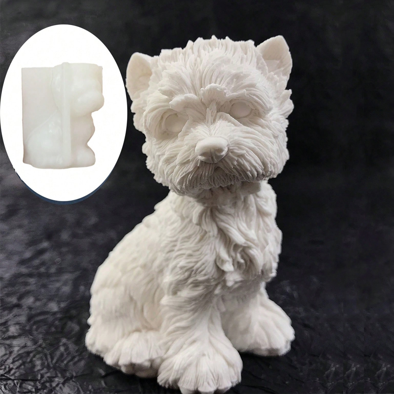 Cute Puppy Dog West Highland T - огляд і ціна Candle Making Yorkshire