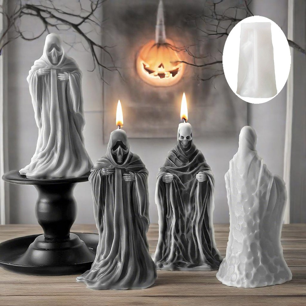 3D Skeleton Scent Candle Silic - огляд і ціна Candle Making Workshop