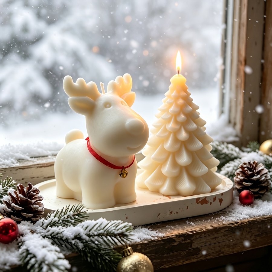 Clay Silicone Mold 3pcs Set: C - огляд і ціна Candle Making Kit