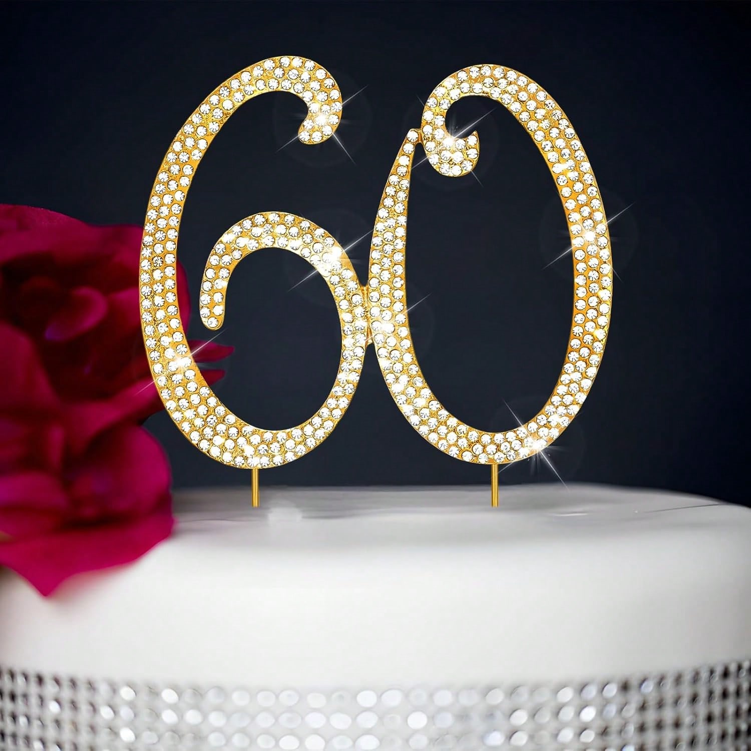 Large Gold Rhinestone Number C - огляд і ціна Candle Making Supplies
