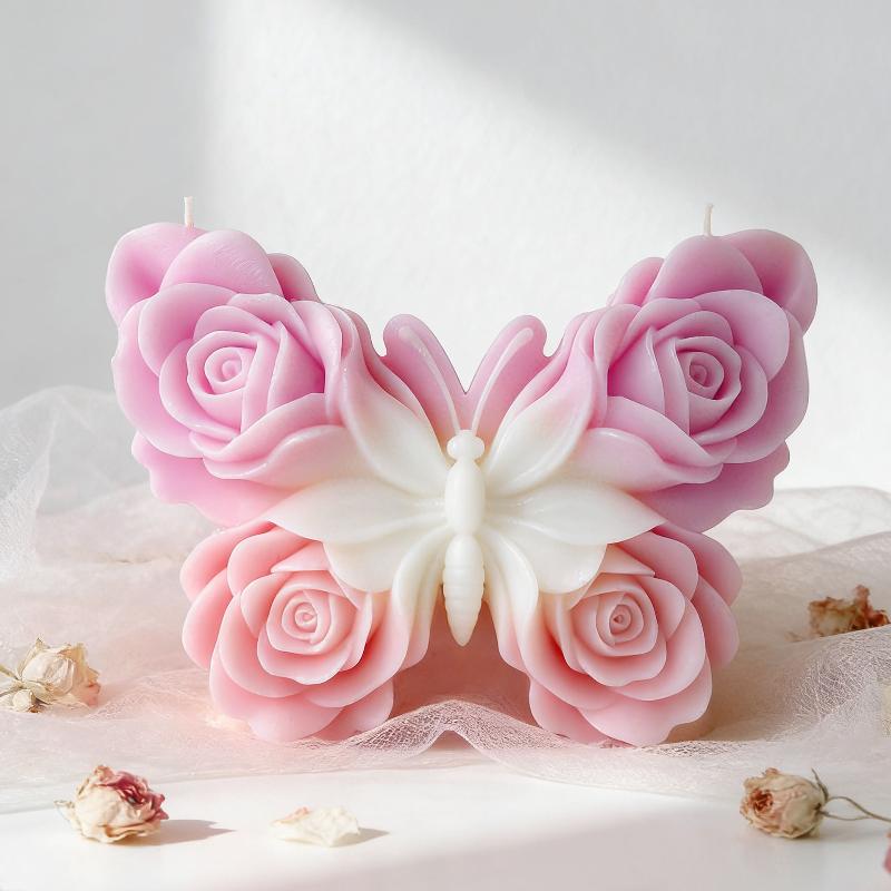 DIY Rose Butterfly Form Silico - огляд і ціна Candle Making Supplies