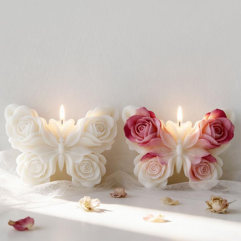 DIY Rose Butterfly Form Silico - огляд і ціна Candle Making Supplies