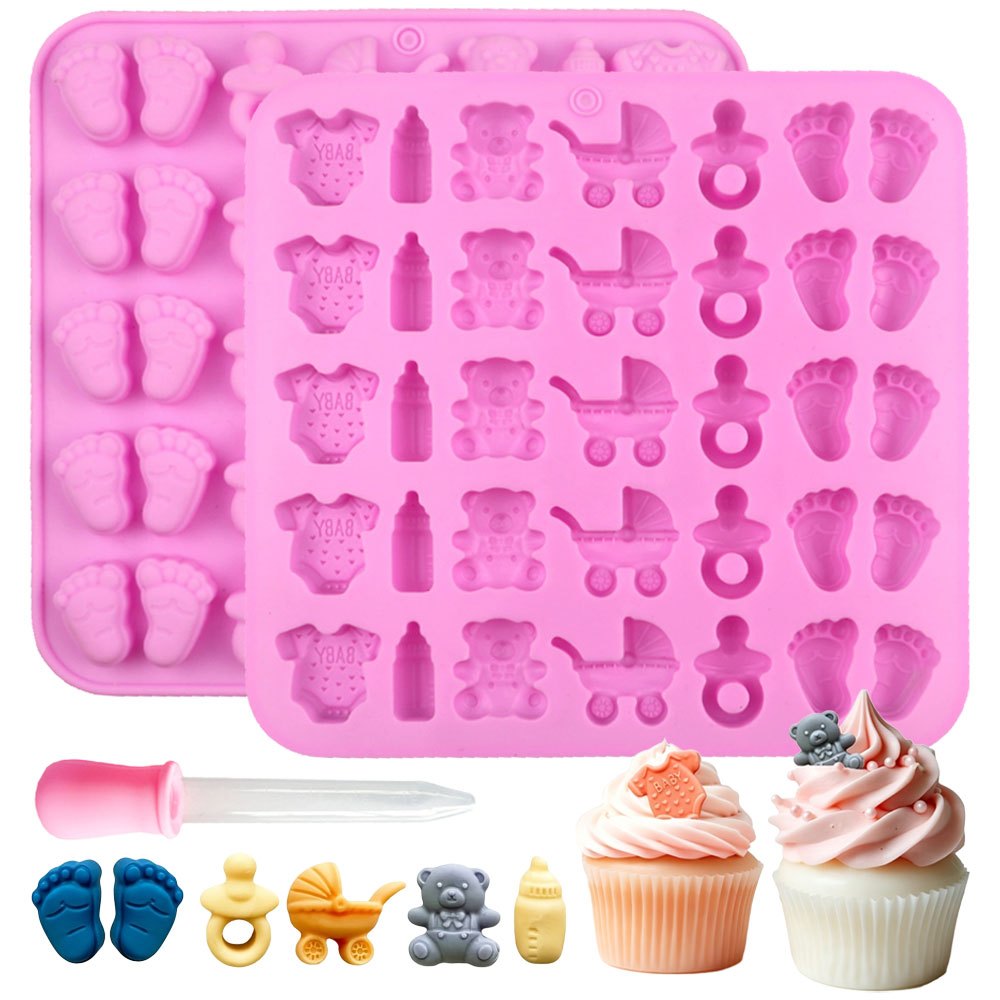 2pcs Silicone Mold Set 35-Cavi - огляд і ціна Candle Making Workshop