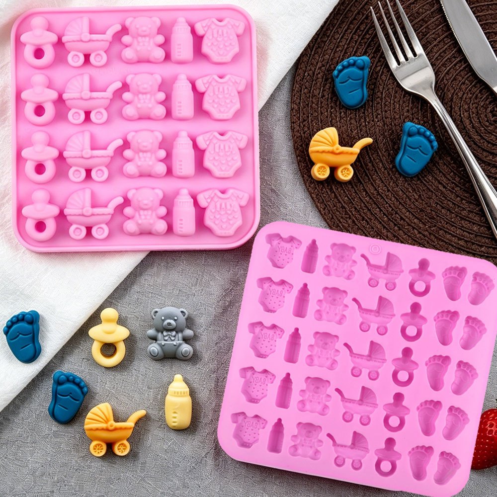 2pcs Silicone Mold Set 35-Cavi - огляд і ціна Candle Making Workshop